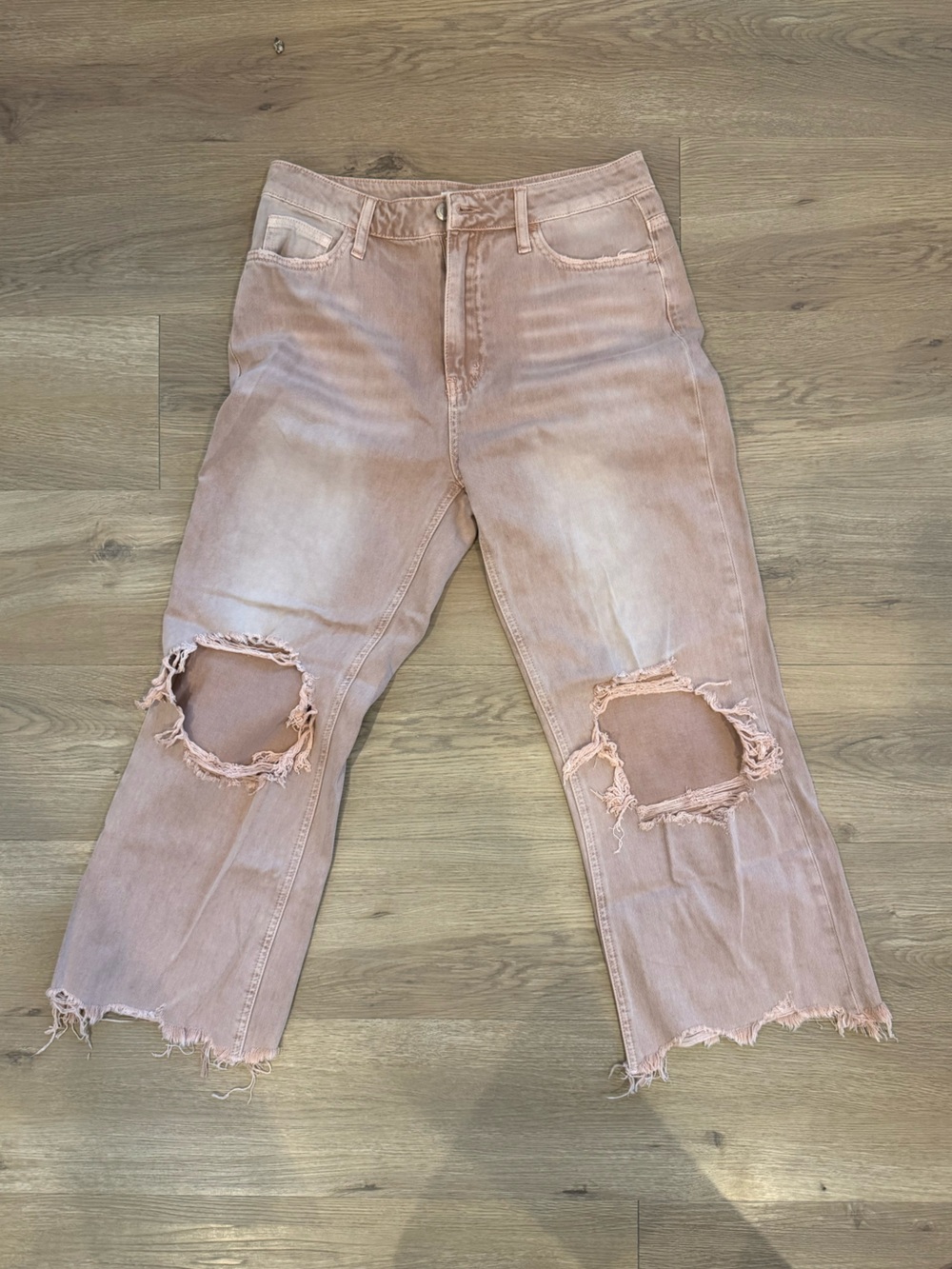 VERVET BY FLYING MONKEY Super High Rise 90s Vintage Crop Flare Jeans - Picture 4 of 7